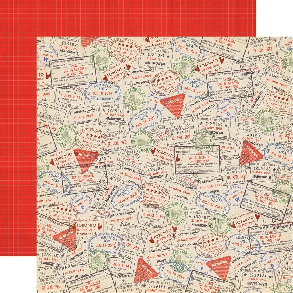スクラップブッキング ページキット 12インチ 12x12 carta bella paper