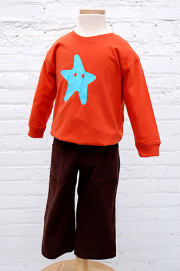 Sandbox Pants + Starfish Stencil